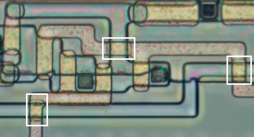 NMOS transistors vs non-transistors