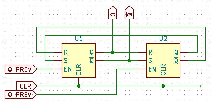 Gate-level schematic of this little block