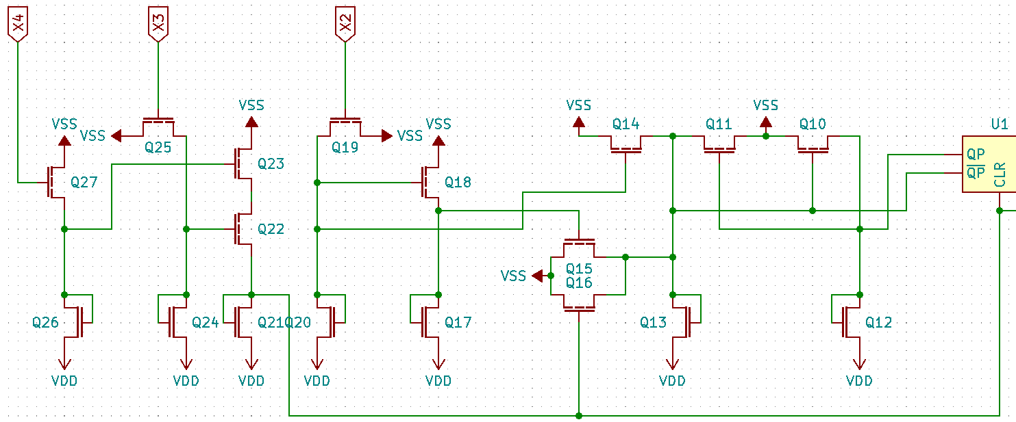 Chain 2 schematic with control parts placed