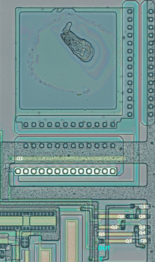 Pin C2 component layout