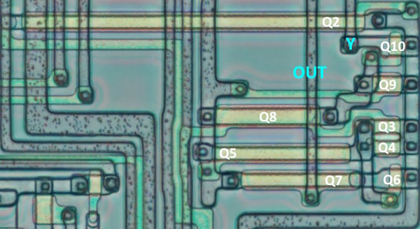 Pin C8 component layout