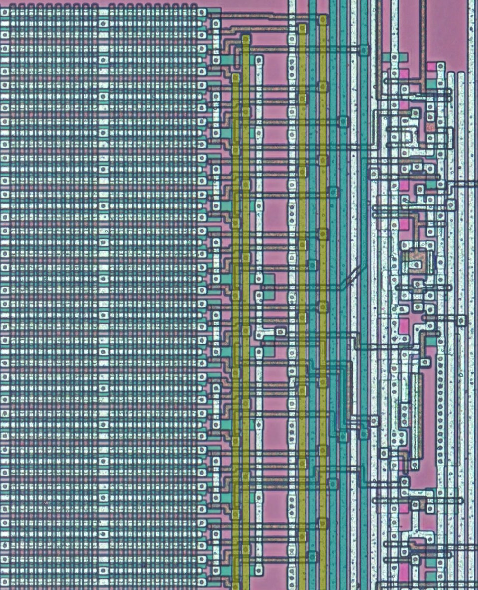 Column decoder location