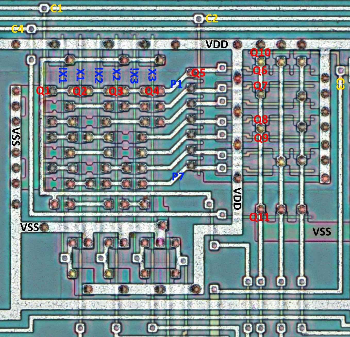 Product 1 transistor markup