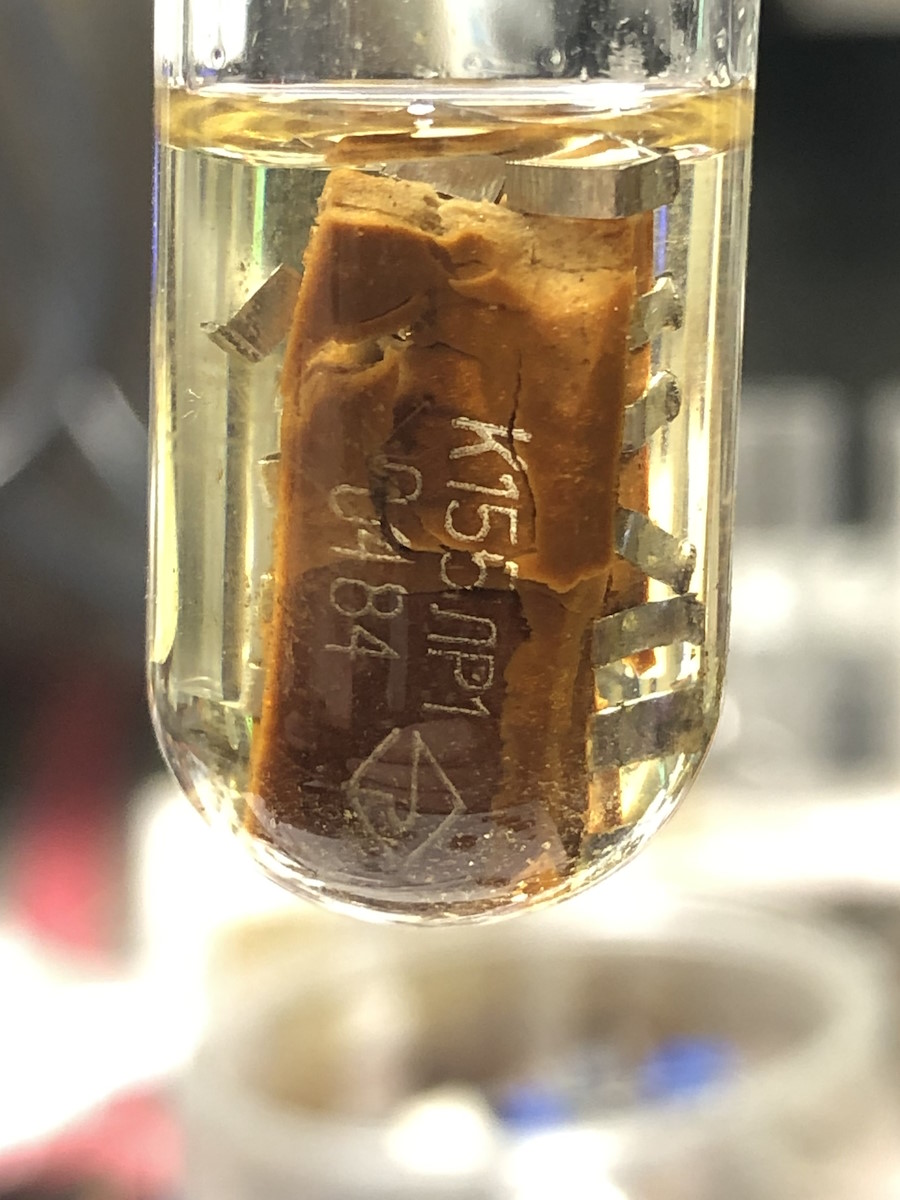 Kinda disintegrating test subject